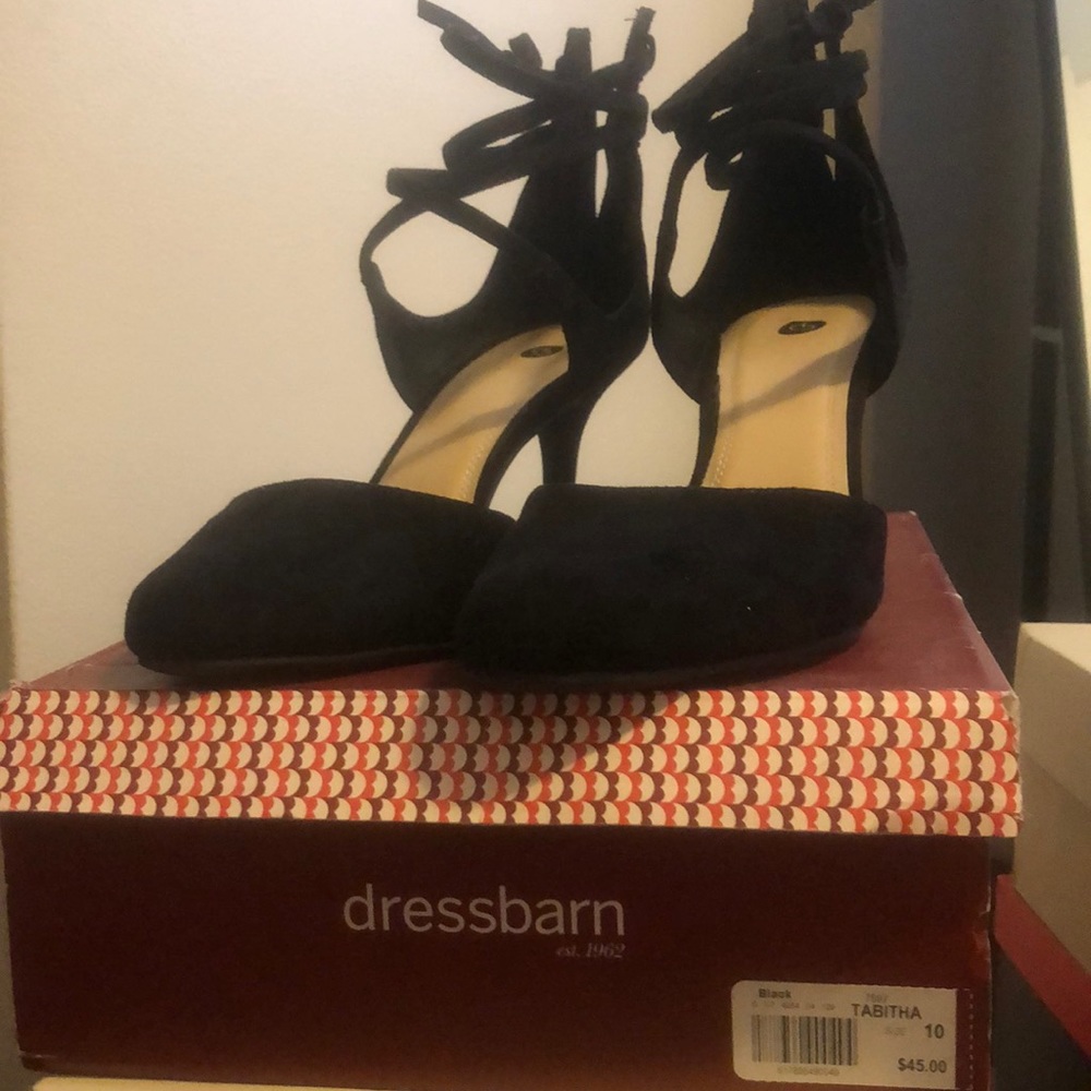 Comfortable cute heels.